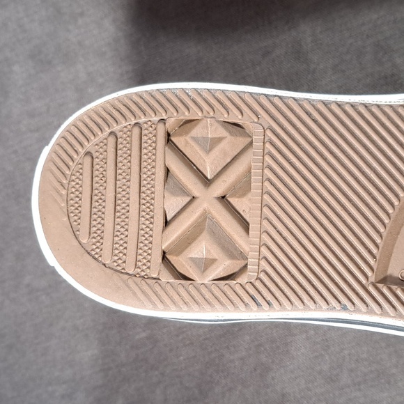 Converse Chuck Taylor All Star Ox Low Black White Plaid Canvas Sneakers G- US 10 - Picture 7 of 16